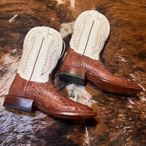 Tony Lama Men’s Cowboy Boot - Picture 4 of 9